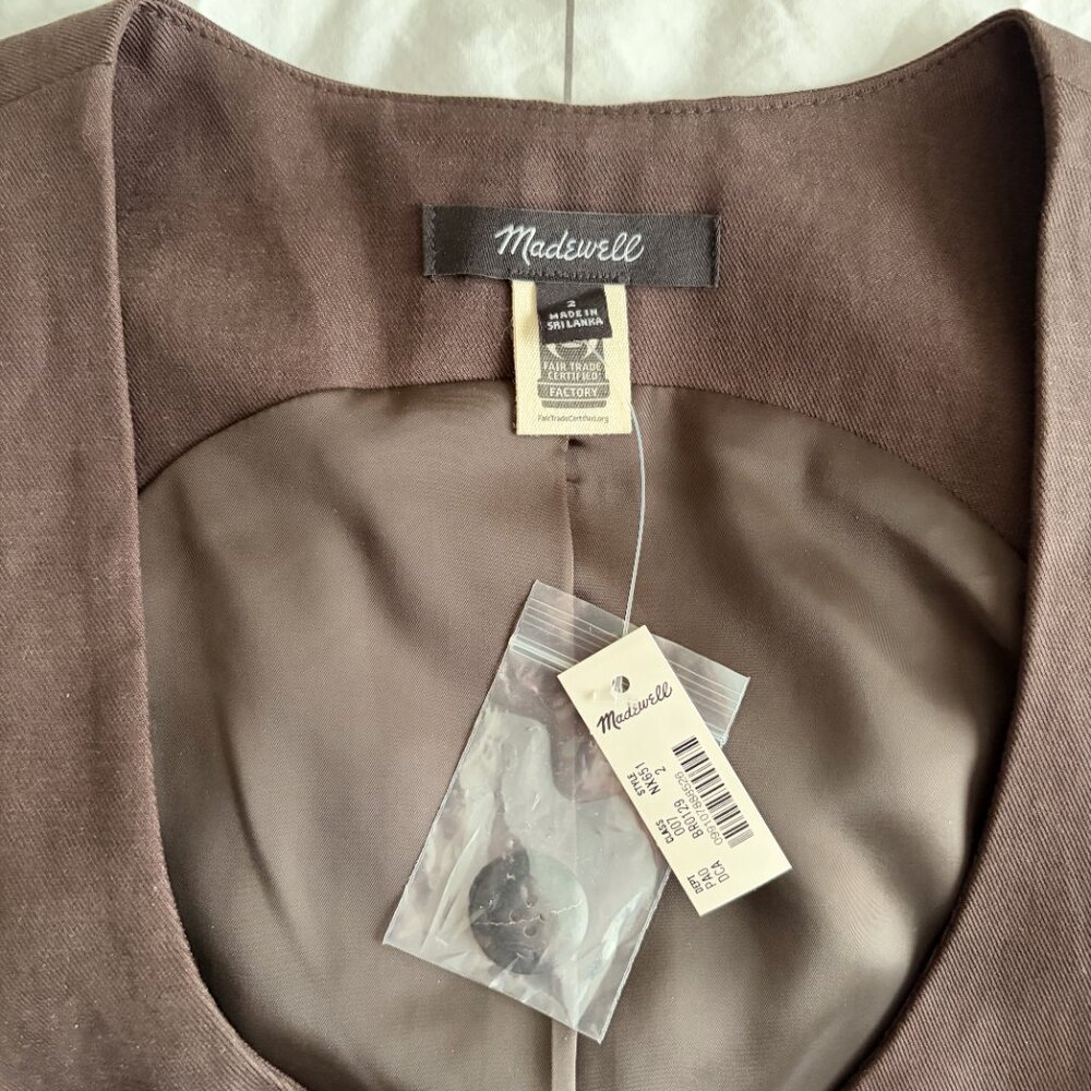 Madewell Scoopneck Cutaway Vest - NWT - Picture 5 of 9